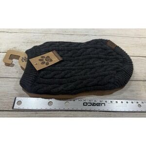 NWT C.C. Beanie Dog Sweater Dark Gray Size Small New with Tags GTubG